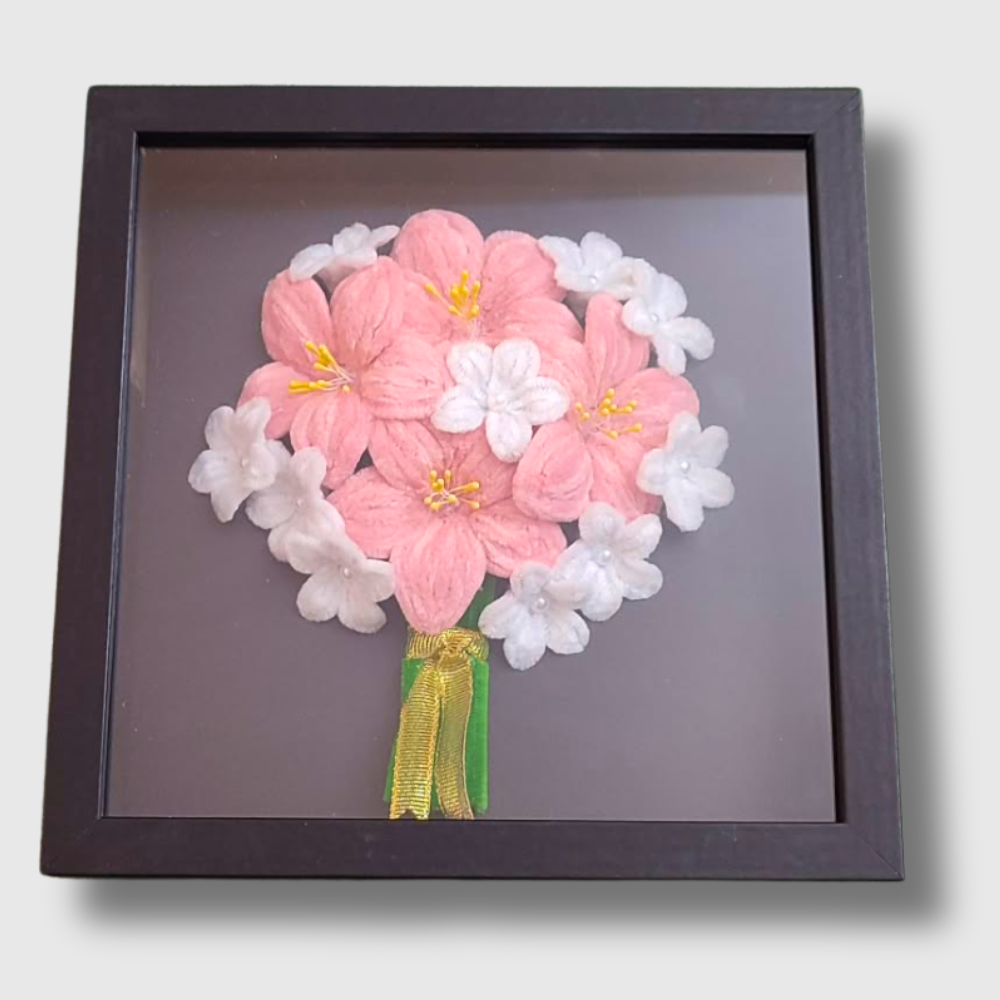 The Bloom Frame | flowers that never wilt gift for her | Love Gifts by Mommy Mayeth