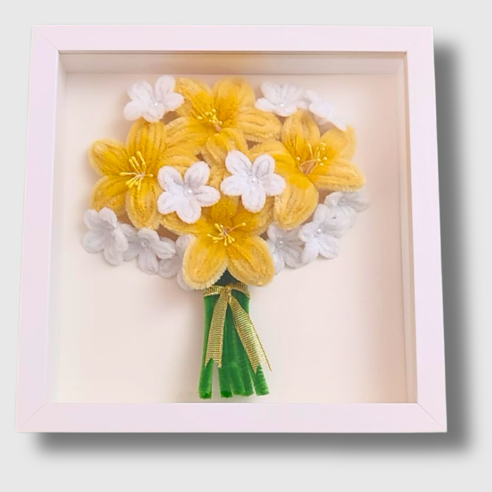 The Bloom Frame | flowers that never wilt gift for her | Love Gifts by Mommy Mayeth