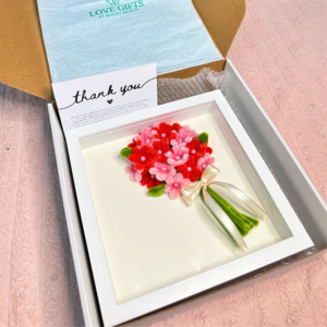 The Bloom Frame | flowers that never wilt gift for her | Love Gifts by Mommy Mayeth